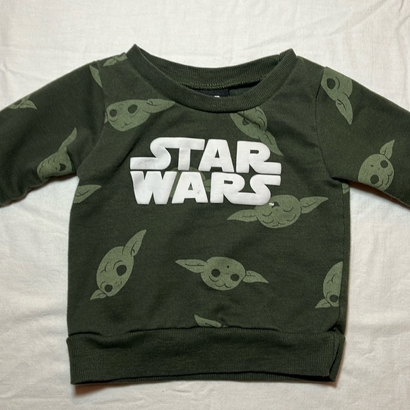 Star Wars Other - 6-12M Star Wars Yoda Sweatshirt